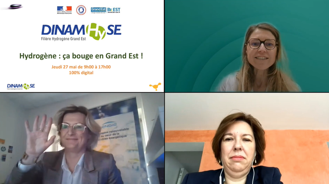 Introduction de la journée par nos animatrices du matin (Sabine François et Christelle Bridey) et la Vice-Présidente de la Région