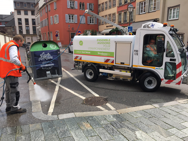 La laveuse électrique Val'Air à l'Eurométropole Strasbourg